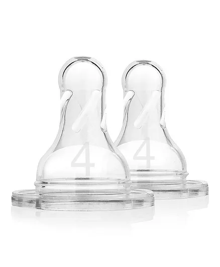 Dr Brown's Narrow Options+ Preemie Flow Teat two pack