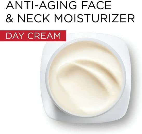 L'Oreal Revitalift anti-wrinkle face and neck day cream moisturizer jar
