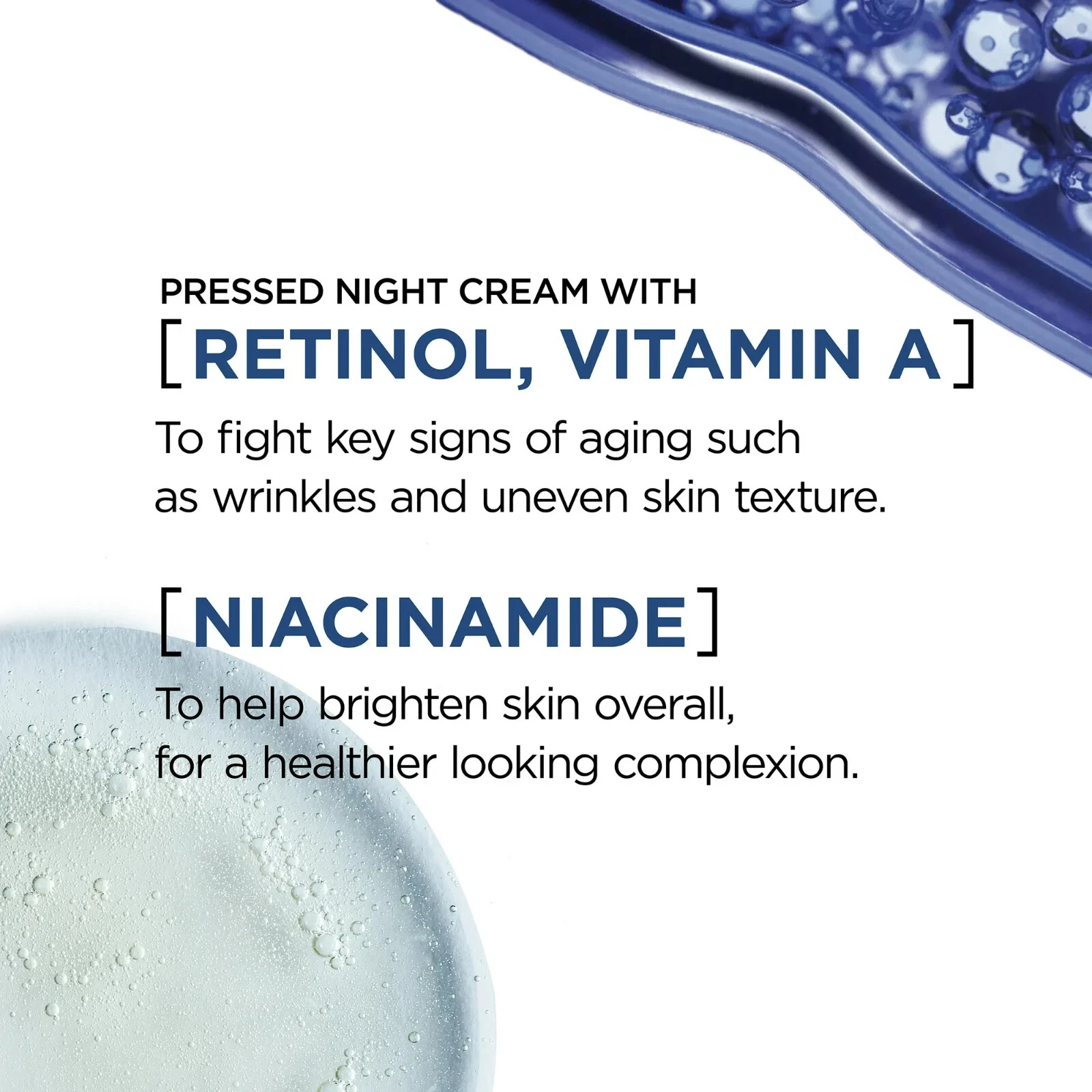 L'Oreal Paris Revitalift Pressed Night Cream with Retinol and Niacinamide