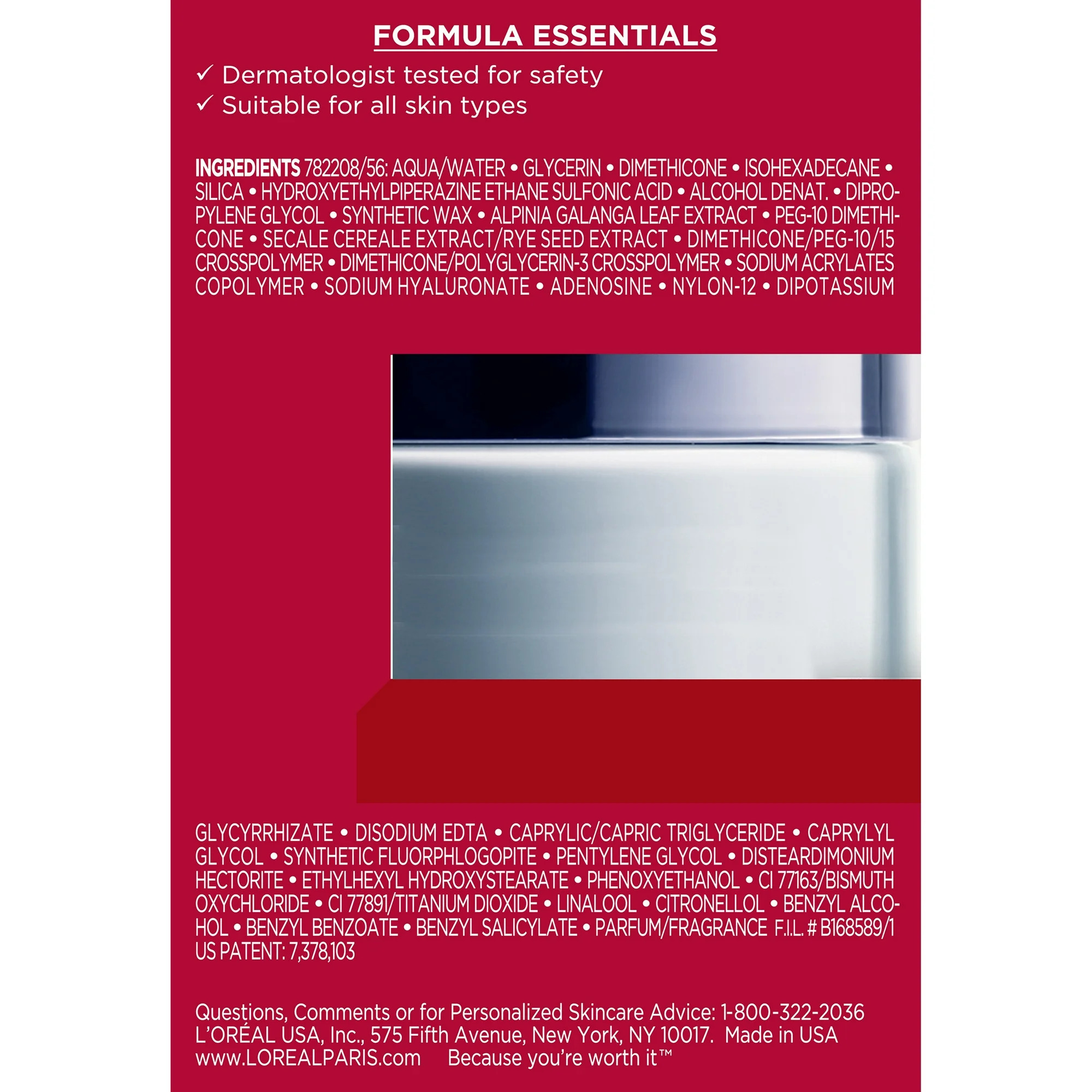 L'Oreal Paris Revitalift Volume Filler Daily Volumising Moisturiser 1.70 oz jar