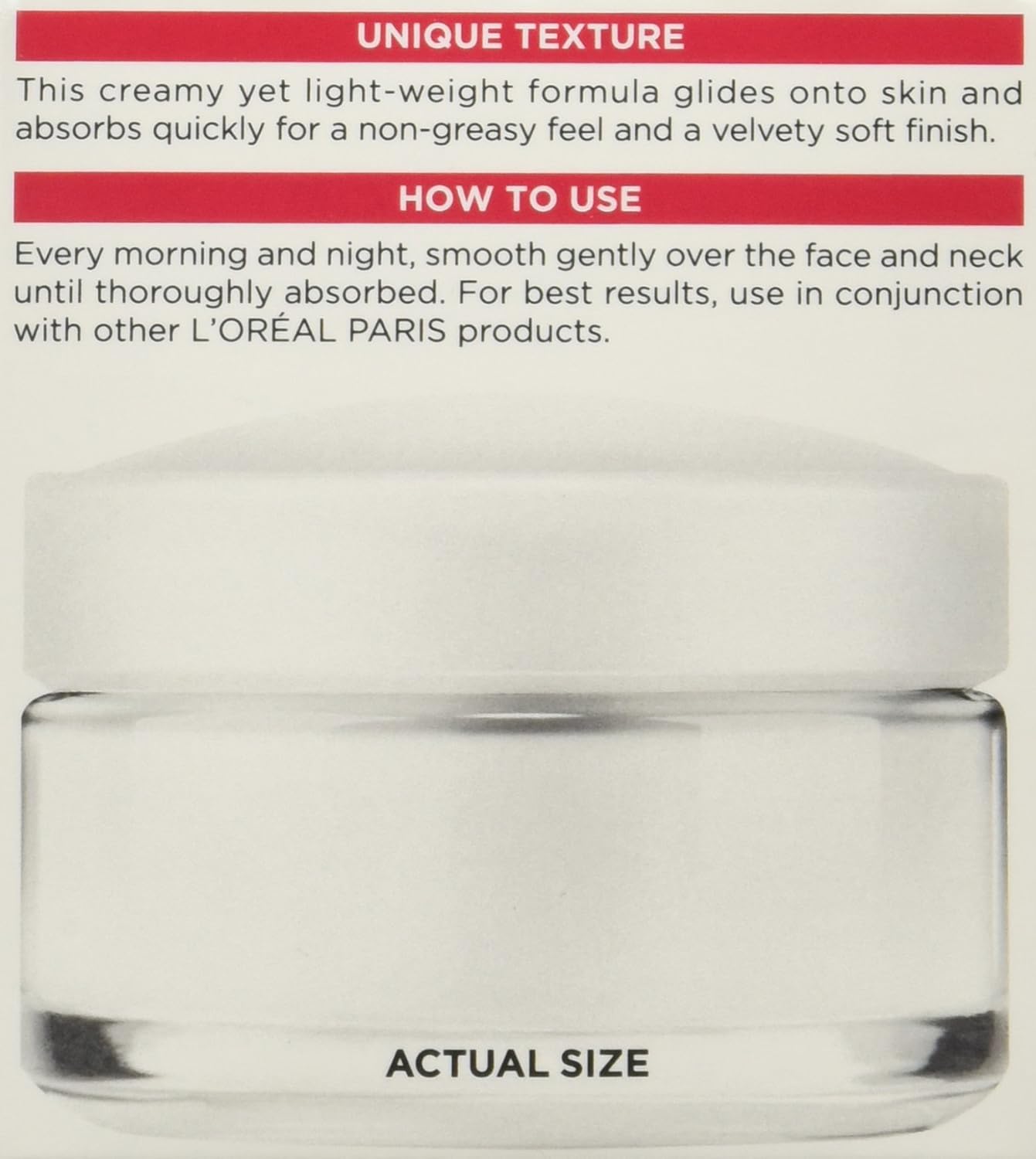 L'Oreal Paris Wrinkle Expert 45+ anti-aging face moisturiser 1.7 fl oz jar