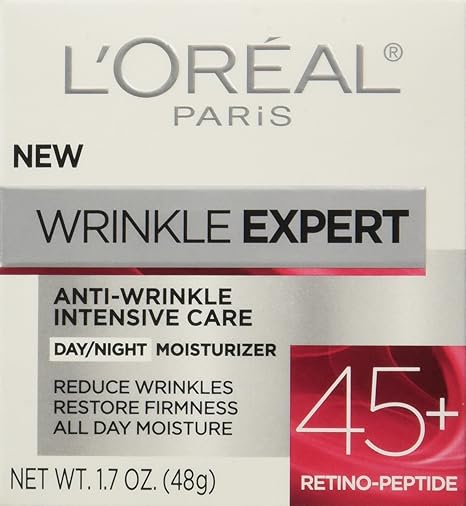 L'Oreal Paris Wrinkle Expert 45+ anti-wrinkle day night moisturiser 1.7 oz