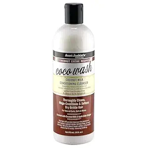 Aunt Jackie's Coco Wash Coconut Milk Conditioning Cleanser 355ml bottle