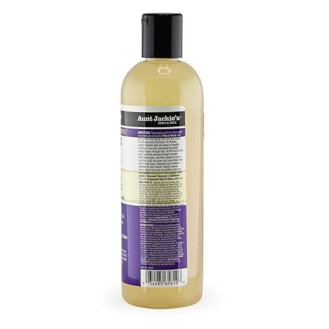 Aunt Jackie's Grapeseed Power Wash intense moisture clarifying shampoo bottle