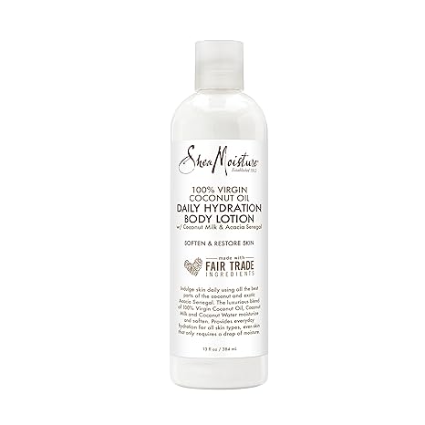 SheaMoisture 100% Virgin Coconut Oil Daily Hydration Body Lotion 13oz