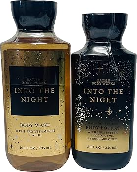 Bath & Body Works Into the Night shower gel wash 10 oz bottle