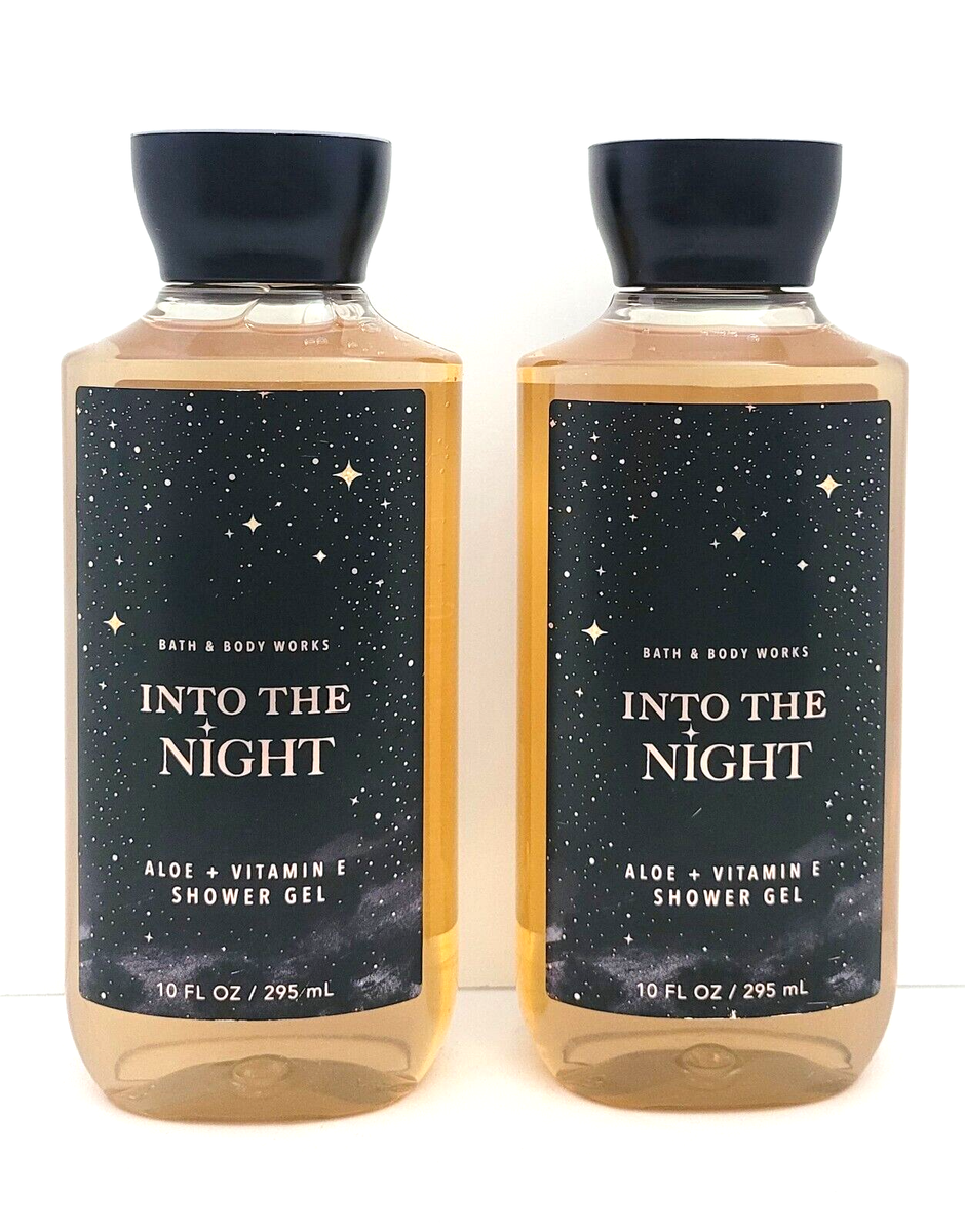 Bath & Body Works Into the Night Shower Gel, 10 fl oz, aloe and vitamin E