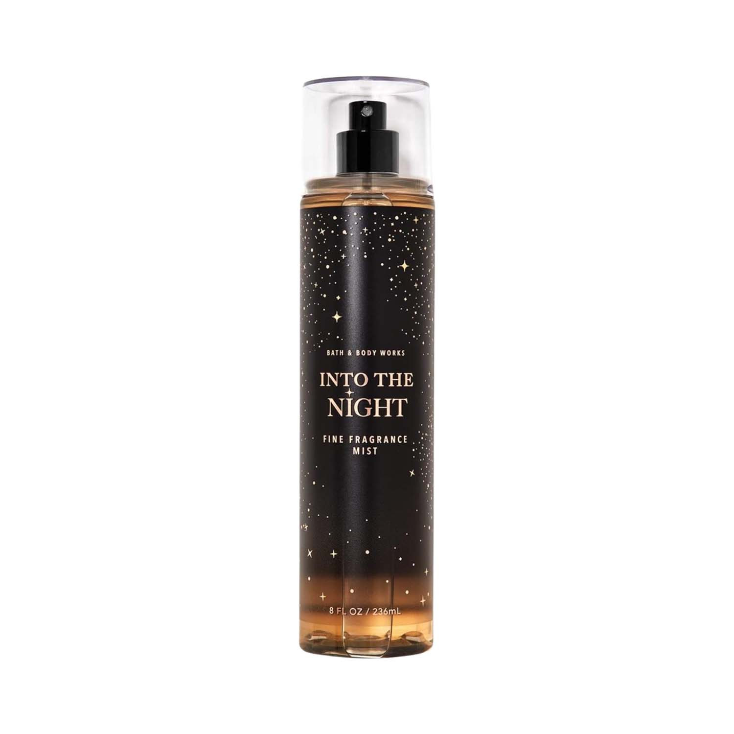 Bath & Body Works Into the Night Fine Fragrance Mist 8 fl oz spray bottle