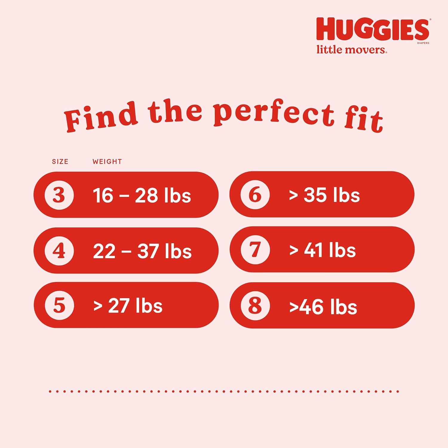 Huggies Little Movers Size 4 nappies, 156 count, 22-37 lbs