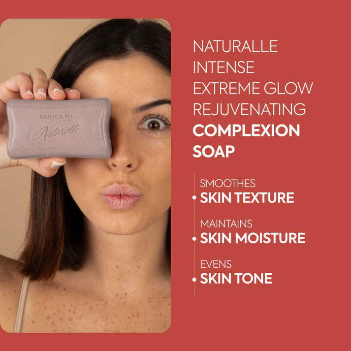 Naturalle Intense Extreme Glow Rejuvenating Complexion Soap bar in mauve pink