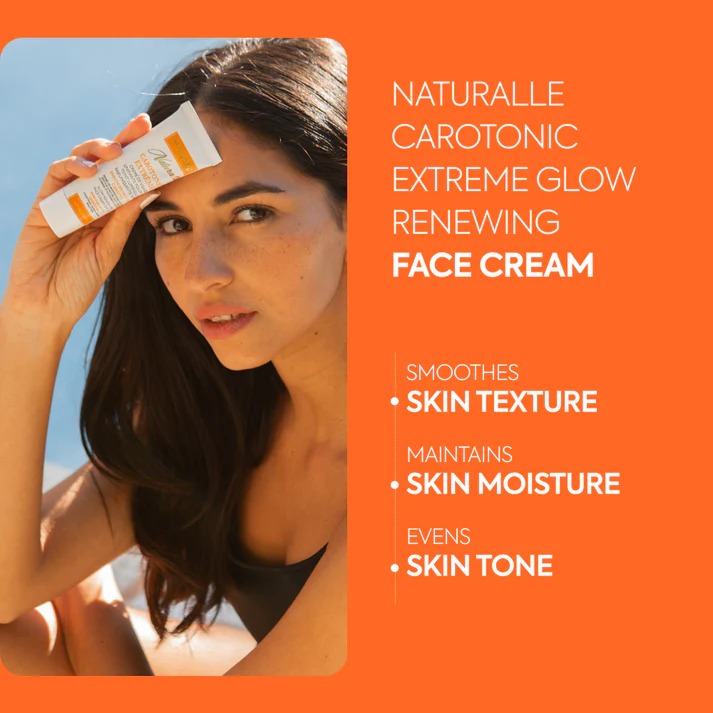 Makari Naturalle Carotonic Extreme Glow Renewing Face Cream orange jar