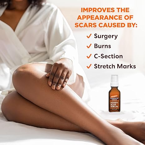 Palmer's Cocoa Butter Scar Serum 1 fl oz brown bottle