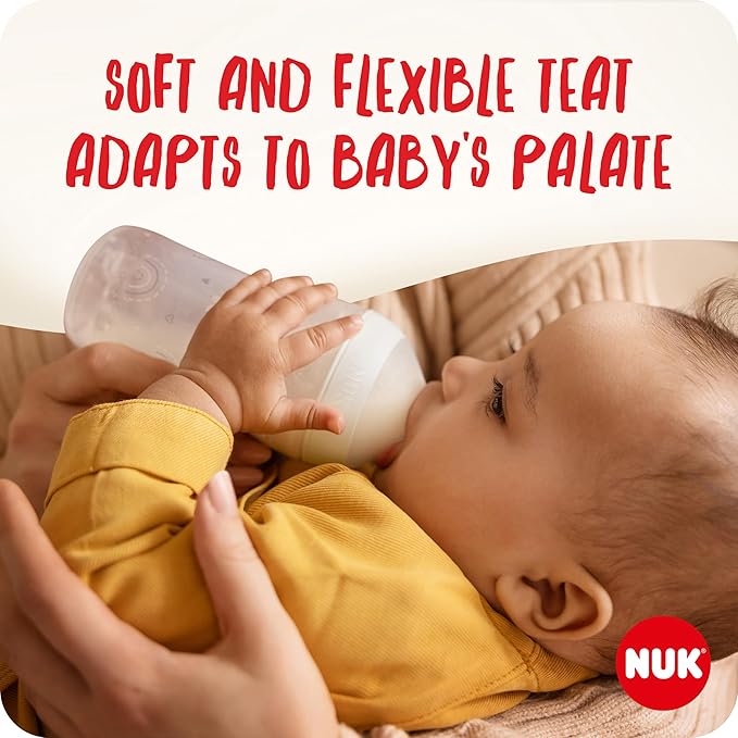 NUK Perfect Match Temperature Control 260ml Minnie Mouse feeding bottle