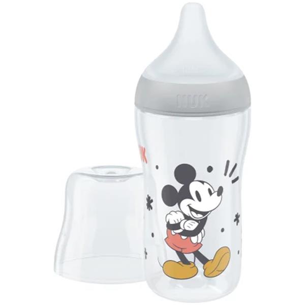 NUK Perfect Match 260ml temperature control bottle Mickey Mouse design
