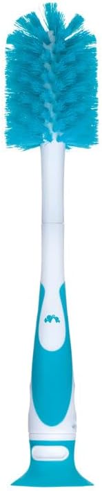 Bébe Confort 2 in 1 turquoise bottle brush with suction cup base