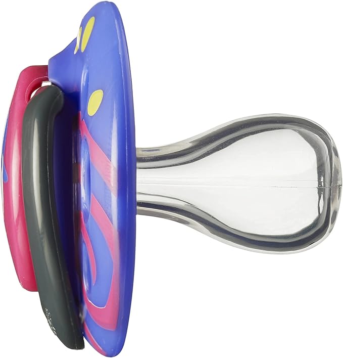 Tommee Tippee Closer to Nature Fun Air Soother blue and pink 2-pack 0-6m