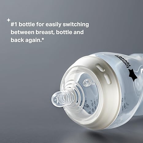 Tommee Tippee Natural Start 340ml feeding bottle, pack of two