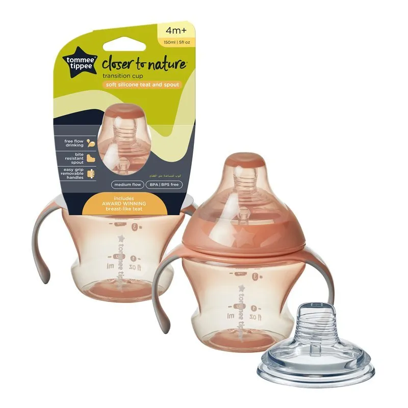Tommee Tippee First Sips soft infant transition cup 4+ months 150ml