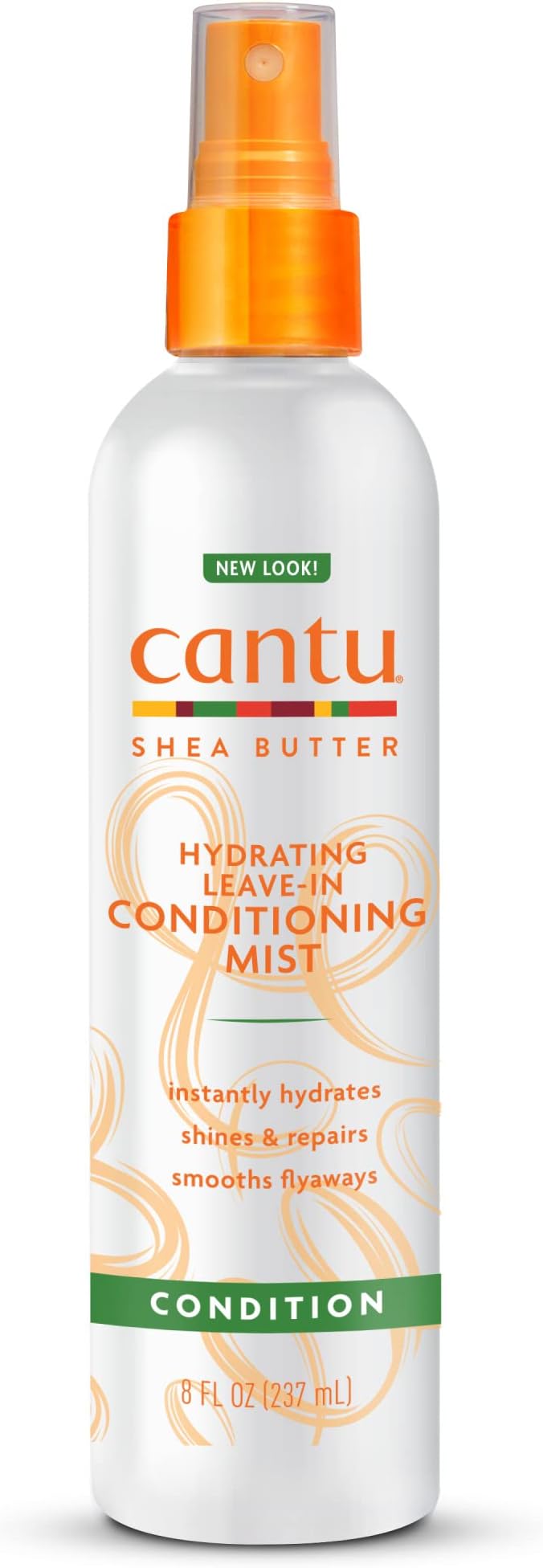 Cantu Shea Butter Hydrating Leave-In Conditioning Mist 237ml spray bottle