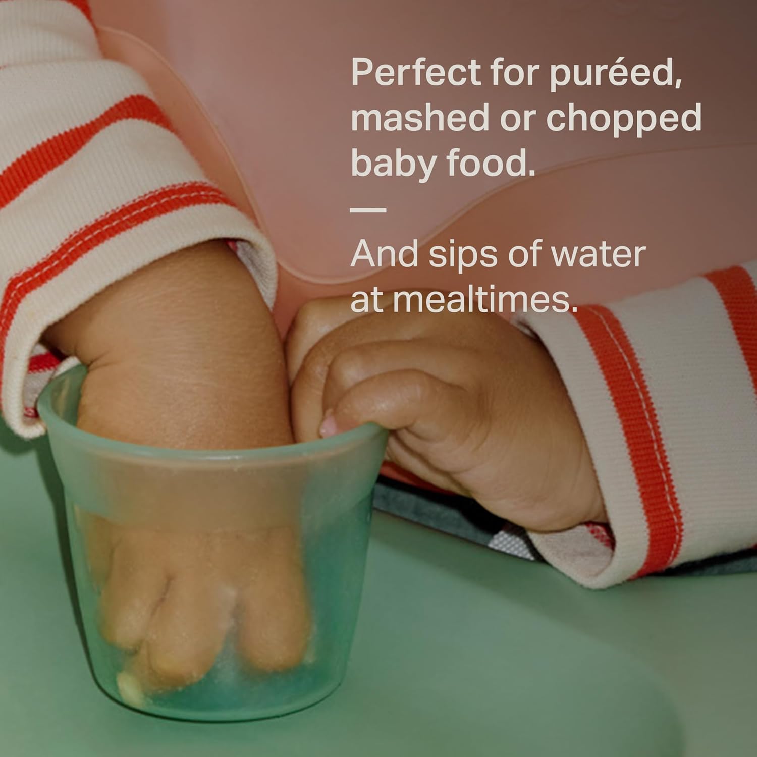 Tommee Tippee First Tastes Weaning Starter Set with green bowl and spoon