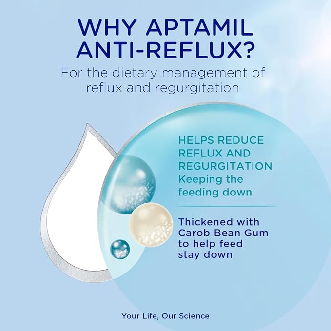 Aptamil Anti-Reflux infant formula 800g tin for newborns to twelve months