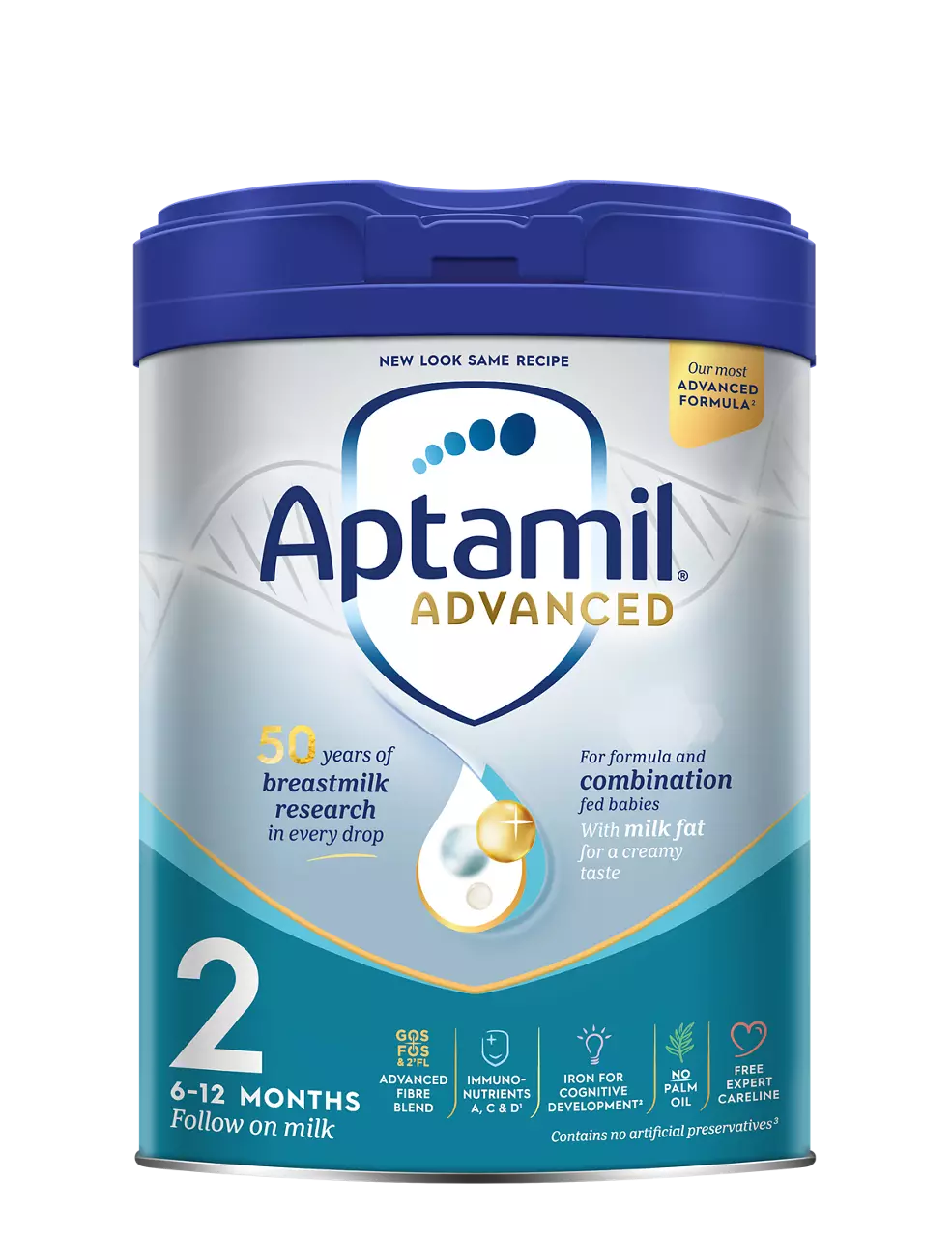 Aptamil Advanced 2 Follow On Milk 800g for 6-12 months babies