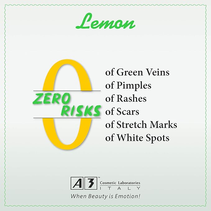 A3 Lemon Serum 50 ml bottle for skincare treatment