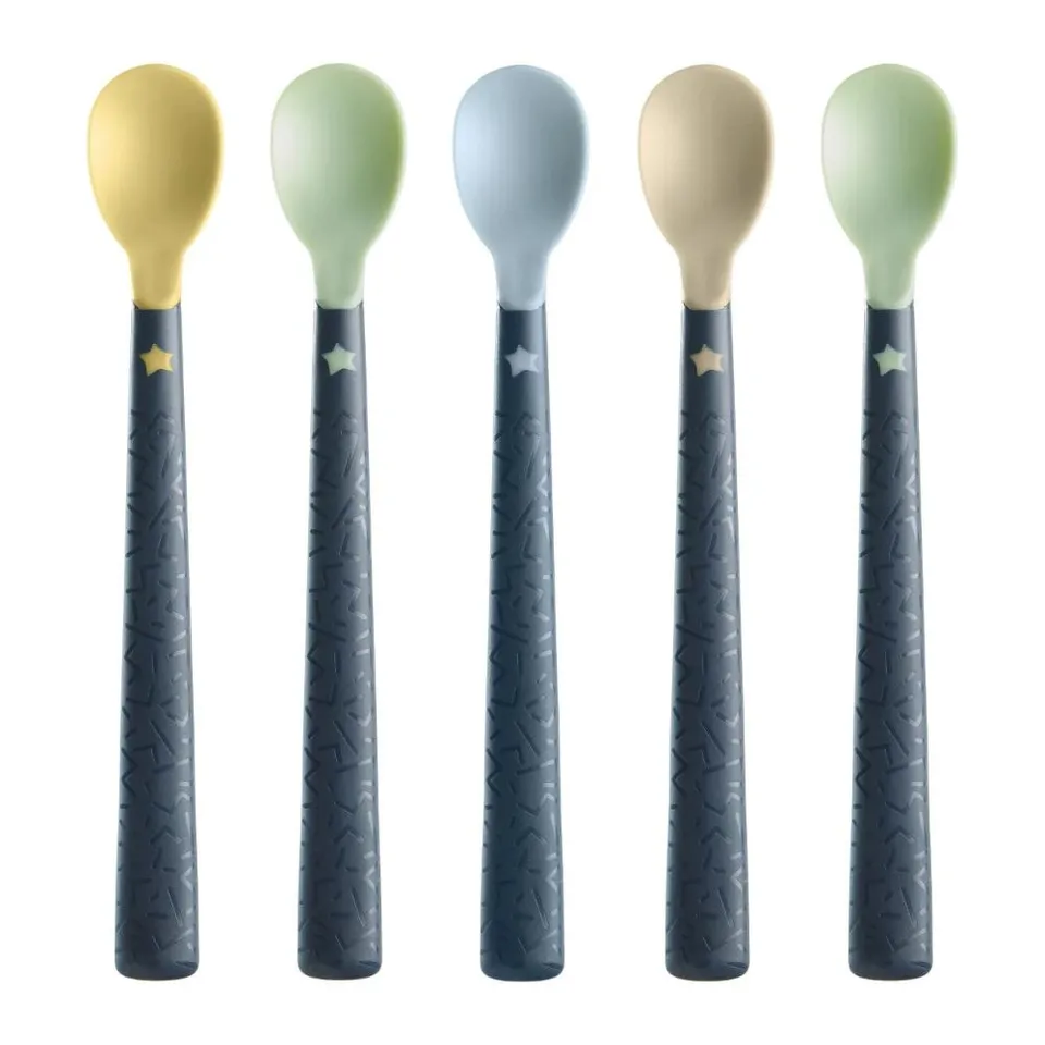 Tommee Tippee Softee Weaning Spoon multicoloured set of five
