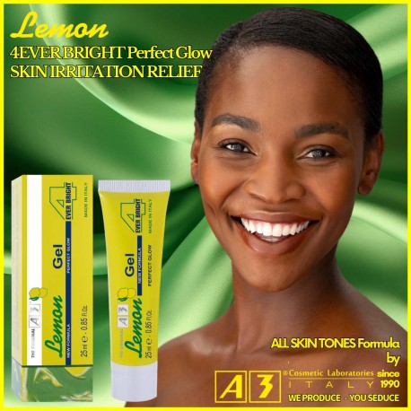 A3 Lemon Gel 4 Ever Bright skincare product 25ml tube and box