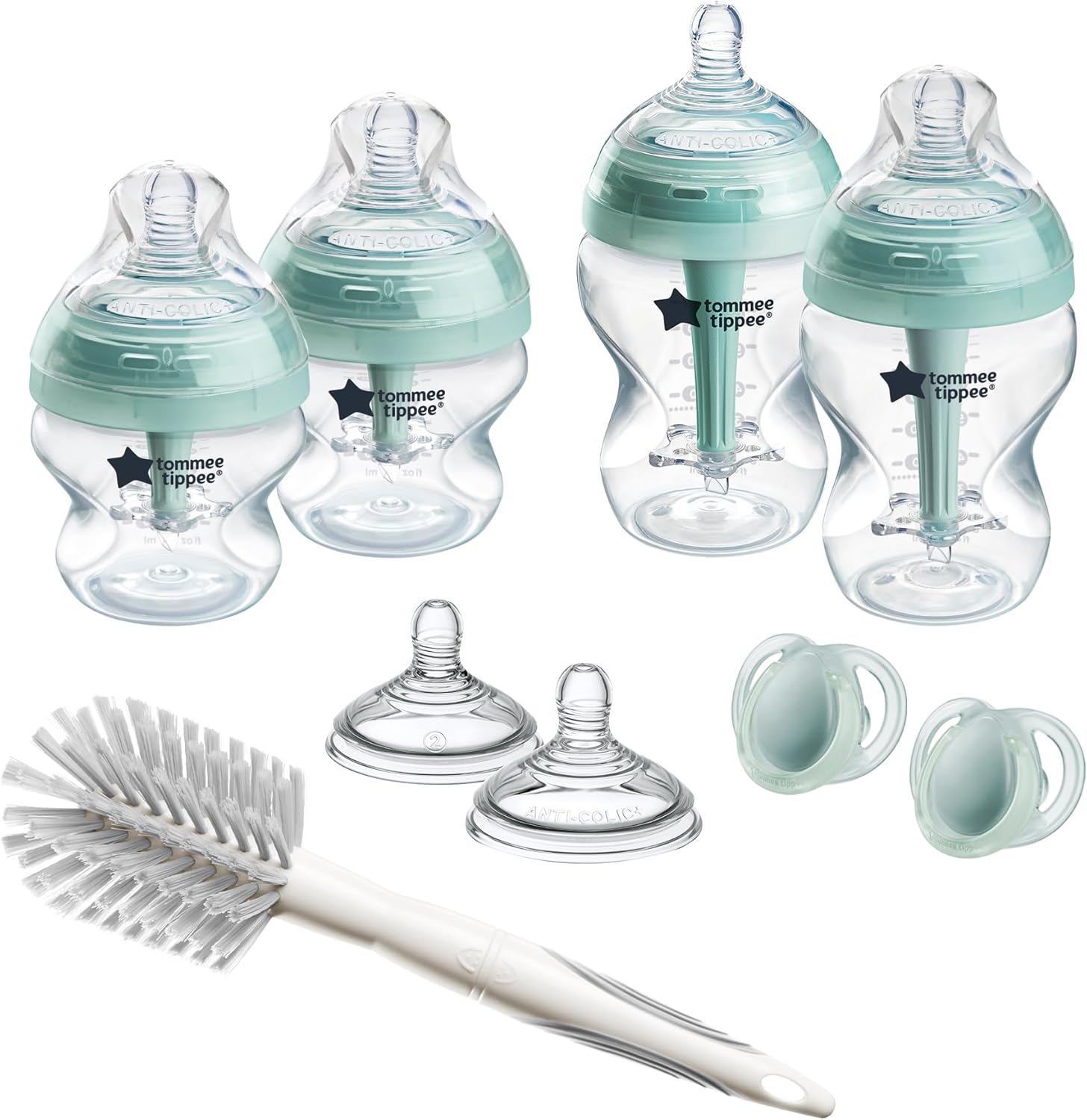 Tommee Tippee Advanced Anti-Colic newborn starter set with bottles and accessories