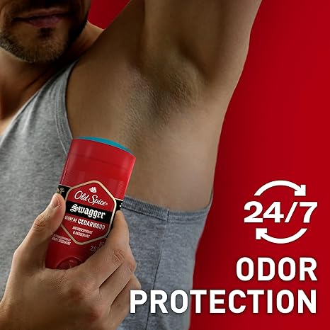 Old Spice Swagger red deodorant stick, 3.8 oz antiperspirant