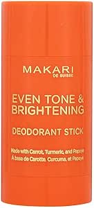Makari Even Tone Brightening orange deodorant stick for dark spots