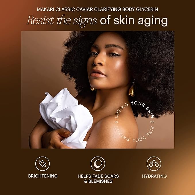 Makari Classic Caviar Clarifying Body Glycerin moisturiser for skin brightening