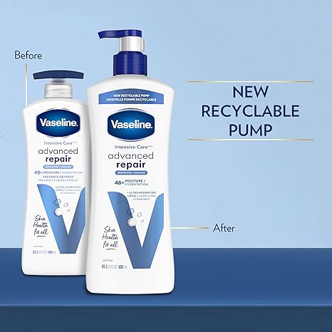 Vaseline Intensive Care Advanced Repair healing moisture lotion 20.3 oz pump bottle