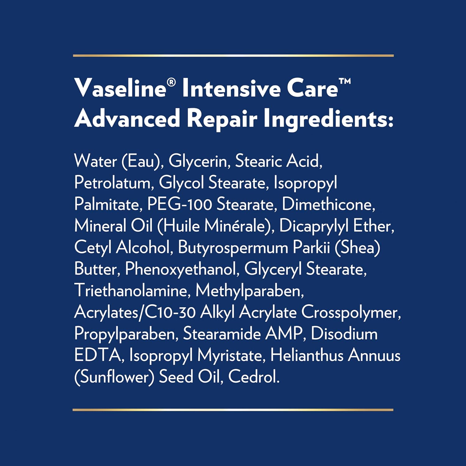 Vaseline Intensive Care Advanced Repair unscented healing moisture lotion 20.3 oz bottle