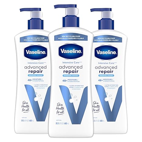 Vaseline Intensive Care Advanced Repair unscented healing lotion 20.3 oz bottle