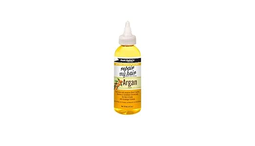 Aunt Jackie's Repair My Hair Growth Oil Argan 118 ml bottle with applicator nozzle