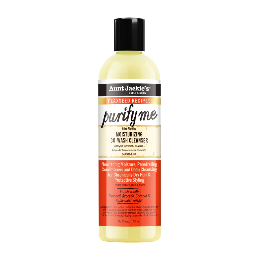 Aunt Jackie's Purify Me Moisturising Co-Wash Cleanser 12 oz bottle