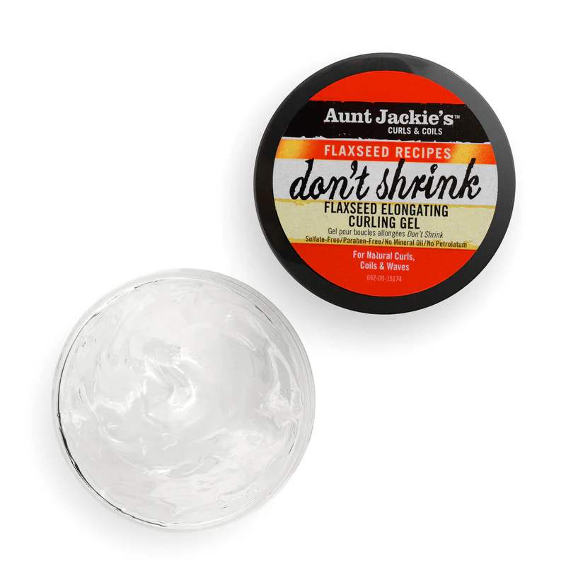 Aunt Jackie's Don't Shrink Flaxseed Elongating Curling Gel 426g jar