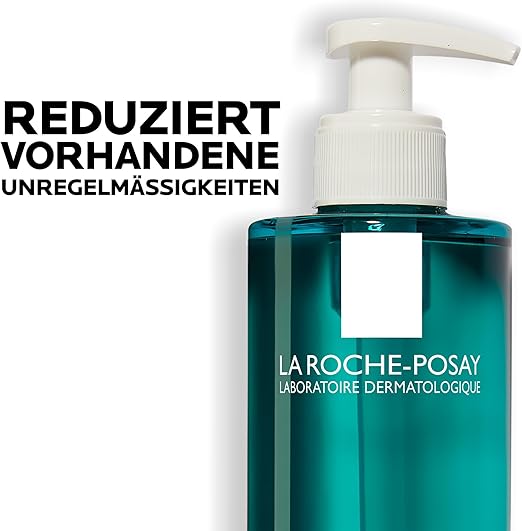 La Roche-Posay Effaclar Micro-Peeling Purifying Gel Wash 400ml turquoise bottle