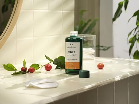 The Body Shop Vitamin C glow revealing tonic lotion 150ml bottle