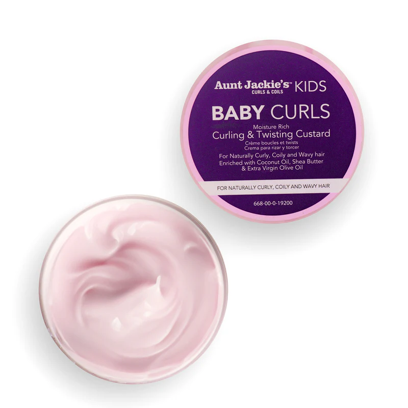 Aunt Jackie's Kids Baby Curls Moisture Rich Curling and Twisting Custard 15 oz