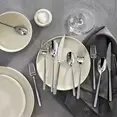 Member's Mark Premium 18/10 stainless steel 20 piece flatware set displayed