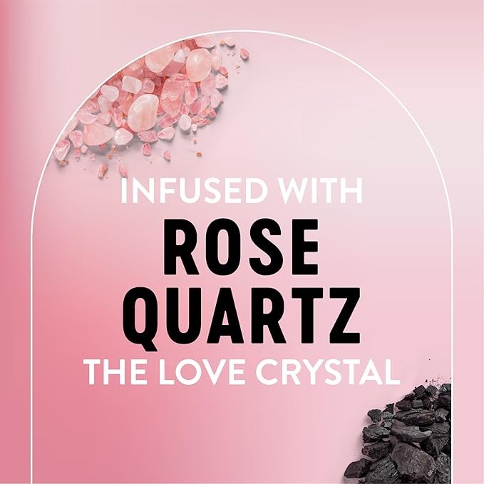 Bioré Rose Quartz Charcoal Daily Purifying Cleanser oil-free facial cleanser bottle