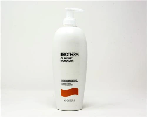 Biotherm Oil Therapy Baume Corps 400ml body moisturiser pump bottle