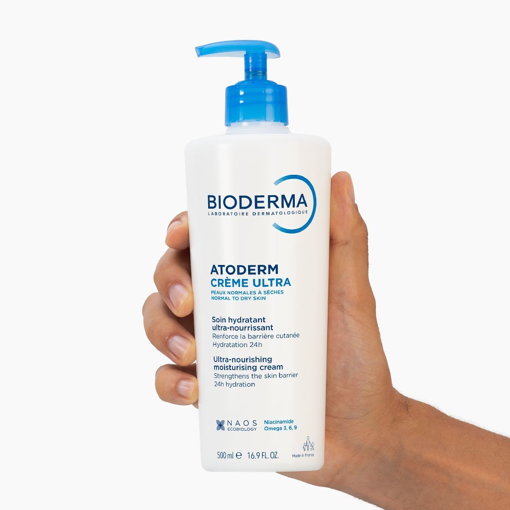 Bioderma Atoderm Creme Ultra 500ml moisturising cream with pump dispenser