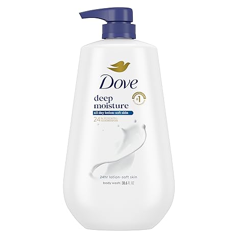 Dove Deep Moisture Renewing Body Wash 30.6 fl oz pump bottle