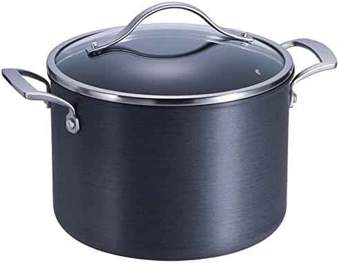 Member's Mark hard anodized aluminium cookware set, 15-piece, dark grey