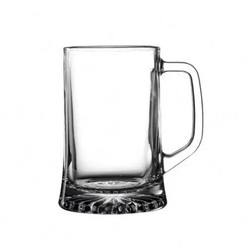 Libbey Maxim beer mug 23oz clear glass set of six mugs