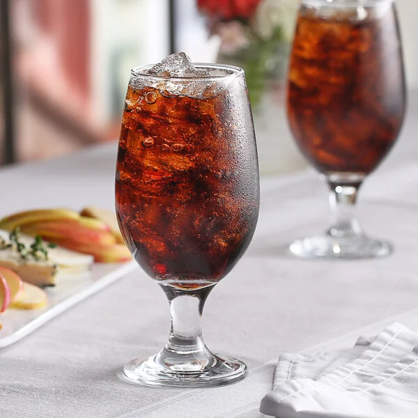 Maldive beer glass 12.5oz clear set of 12 pieces